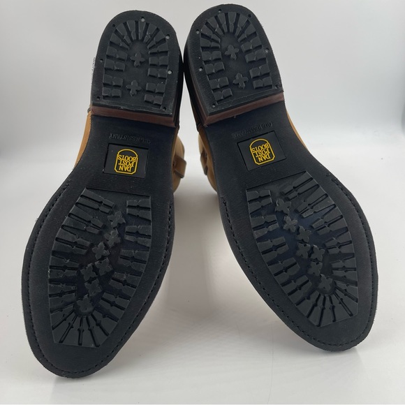 NIB! Dan Post Men’s Albuquerque Waterproof Brown Western Work Boots Soft Toe- 11 - Picture 12 of 15